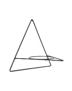 Подставка для цветов Ларго настенная треугольник для одного горшка 12 5 см Vipset