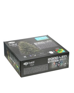 Световая гирлянда новогодняя Minicluster 40 5 м разноцветный RGB Lotti