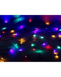 Световая гирлянда новогодняя Нить объемная 494169 27 м разноцветный Kaemingk