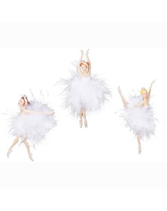 Елочное украшение фигурка Holiday Classic Балерина Лебединое озеро 88375 1 шт Holiday classics