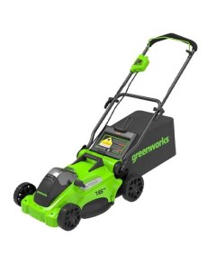 Газонокосилка аккумуляторная 2517907UB 40V 41 см c 1хАКБ 4Ач и ЗУ Greenworks