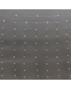 Световая гирлянда новогодняя LED CURTAIN IN M 315 879 3 м разноцветный RGB Neon-night