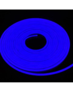 Гибкий неон led 5m 2835 b 5м синий Neon
