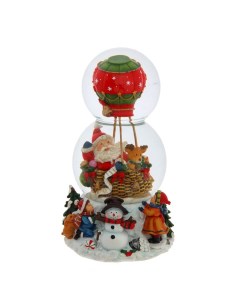 Снежный шар Дед Мороз 753134 D9см 11 5х11х21см Remeco collection