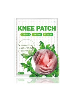 Пластырь обезболивающий Knee patch для коленного сустава с экстрактом полыни 24 шт Daprivet