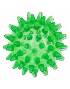 Игрушка для собак Мяч массажный зеленый 5 5 см Zooone