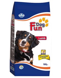 Сухой корм для собак с ягненком 2 шт по 10 кг Fun dog