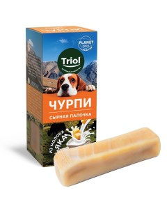Лакомство для собак PLANET FOOD Чурпи сырная палочка M 70 г Триол