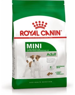 Сухой корм для собак Mini Adult малых пород до 10 кг 8 кг Royal canin
