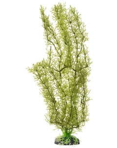 Искусственное растение для аквариума Яванский мох зеленый Plant 024 30 см пластик Barbus