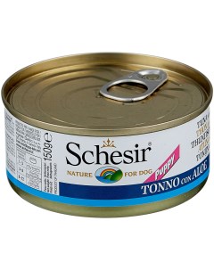 Консервы для щенков тунец с алоэ 150 г Schesir
