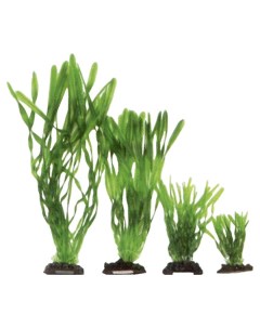 Искусственное растение Валлиснерия спиральная зеленый 20 см Vitality