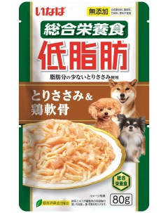 Влажный корм для собак Teishibo с куриным филе и куриными хрящами 80 г 12 шт Inaba