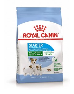 Сухой корм для щенков беременных и кормящих MINI STARTER MOTHER BABYDOG 8 5кг Royal canin