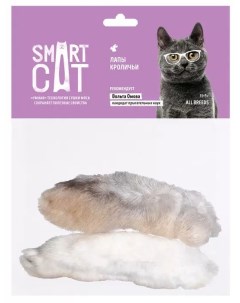 Лакомство для кошек лапы кроличьи 2 шт по 35 г Smart cat