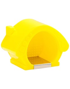 Домик для грызуна охлаждающий желтый 13 5х9х10 5 см Пижон