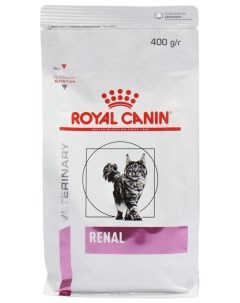 Сухой корм для кошек Renal для поддержания функции почек 400 г Royal canin