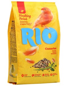 Сухой кдля канареек в период линьки 500 г Rio