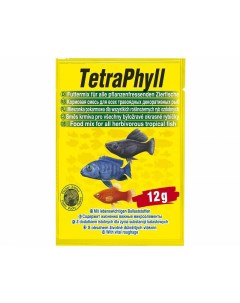 Корм для травоядных рыб Phyll хлопья 3 шт по 12г Tetra