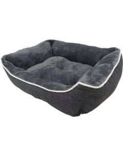 Лежанка для кошек и собак ARNO текстиль 52х41х16см серый Nobby