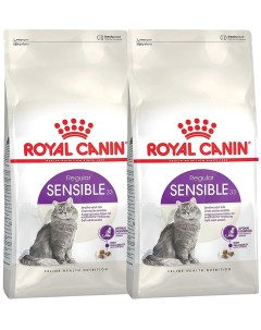 Сухой корм для кошек при аллергии 2 шт по 2 кг Royal canin