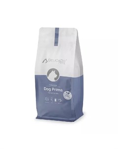 Сухой корм для собак DOG PRIMA с говядиной и индейкой 15 кг Delicado