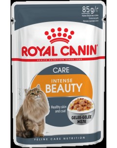 Влажный корм для кошек Feline Health Nutrition Intense Beauty мясо 85г Royal canin