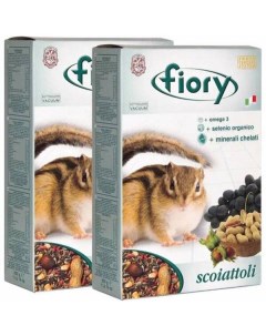 Сухой корм для белок и лесных грызунов Scoiattoli 850 г 2 шт Fiory