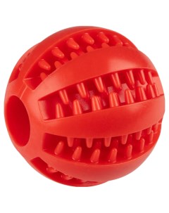 Игрушка мяч для собак красный 5 см Рыжий кот