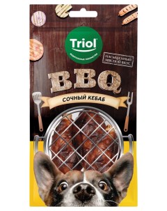 Лакомство для собак BBQ Сочный кебаб 100 г Триол