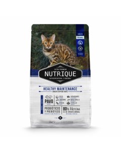 Сухой корм для кошек Nutrique Cat Adult Healthy Maintenance с индейкой 350 г Vitalcan