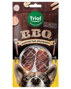 Лакомство для собак BBQ Золотистые крылышки 100 г Триол