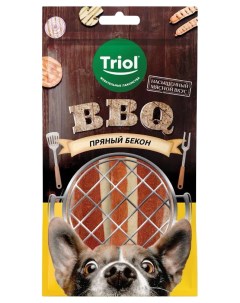 Лакомство для собак BBQ Пряный бекон 66 г Триол