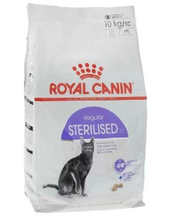 Сухой корм для кошек Sterilised 37 для стерилизованных 10 кг Royal canin