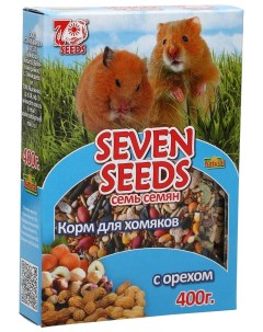 Сухой корм для хомяков Special с орехом 400 г 3 шт Seven seeds
