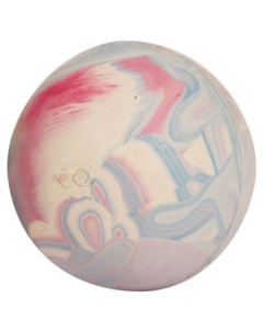 Апорт для собак Мяч из резины розовый 8 см Триол