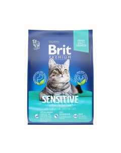 Корм сухой Premium для кошек с чувствительным пищеварением индейка и ягненок 400 г Brit*