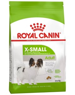 Сухой корм для взрослых собак маленьких пород X Small Adult 6 кг Royal canin