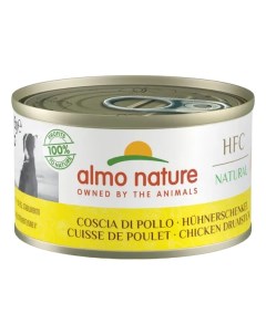 Влажный корм для собак HFC Natural Chicken Drumstick с курицей 95 г 24 шт Almo nature