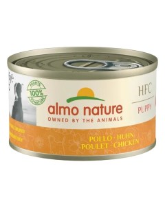 Влажный корм для щенков HFC Natural Puppy Chicken с курицей 95 г 24 шт Almo nature