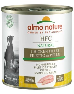 Влажный корм для собак HFC Natural Puppy Chicken с филе курицы 280 г 12 шт Almo nature