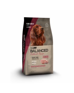 Сухой корм для собак Balanced Dog Adult Natural Recipe свинина 15 кг Vitalcan