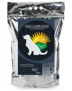 Сухой корм для собак Adult Lamb Rice с ягненком с рисом 3 5 кг Livera