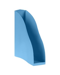 Лоток для бумаг вертикальный Дельта сине голубой ширина 85мм Стамм
