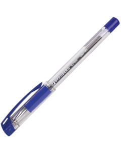 Ручка шариковая Active 0 35мм синий цвет чернил 12шт Brauberg