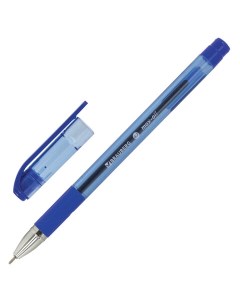Ручка шариковая Max Oil Tone синий цвет чернил корпус тонированный 12шт Brauberg