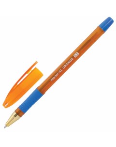 Ручка шариковая Model XL Orange 0 35мм синий цвет чернил 12шт Brauberg