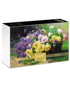 Пазл 500 эл Premium Legend Art Series Корзина цветов подарочная коробка Постер Hatber