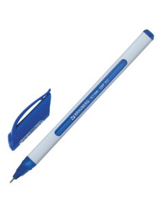 Ручка шариковая Extra Glide Soft White синий цвет чернил 12шт Brauberg