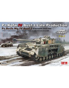Сборная модель 1 35 Танк Pz Kpfw IV Ausf J RM 5033 Rye field model